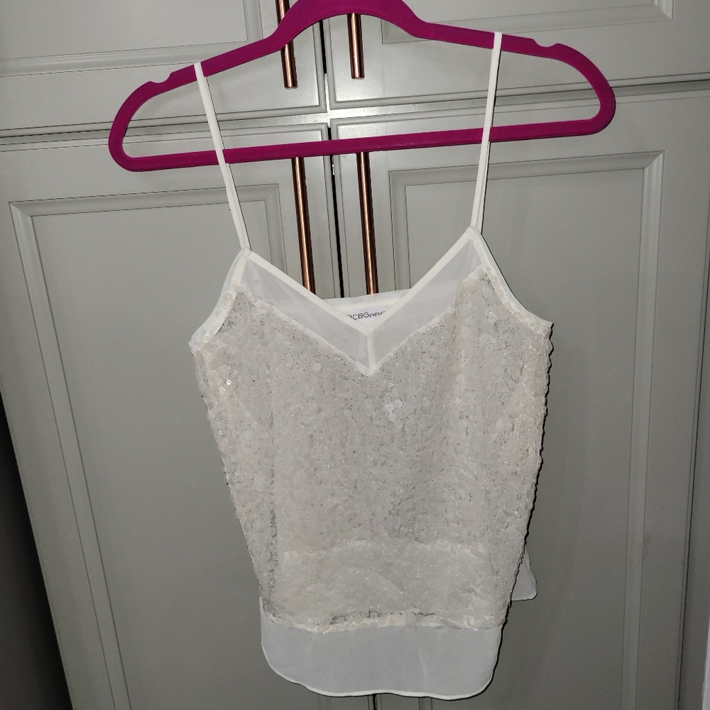 BCBG Sequins blouse
